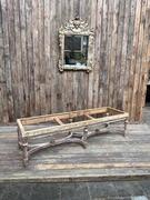 Parisian bench seat, 19th century 