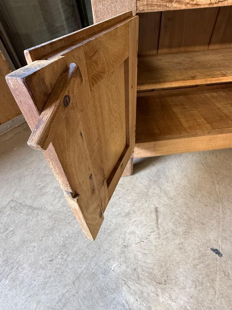 PRIMITIVE STYLE SIDEBOARD, MID-20th CENTURY 