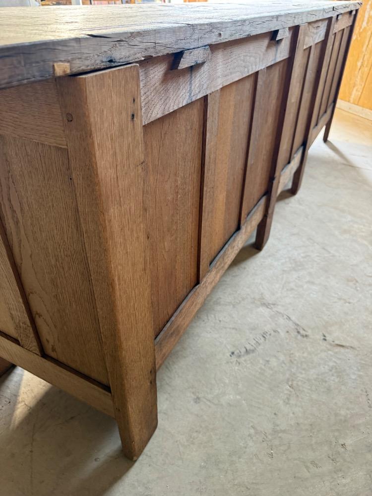 PRIMITIVE STYLE SIDEBOARD, MID-20th CENTURY 