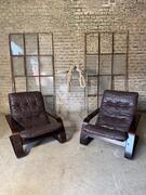 SCANDINAVIAN LOUNGE CHAIRS, MID-20TH CENTURY