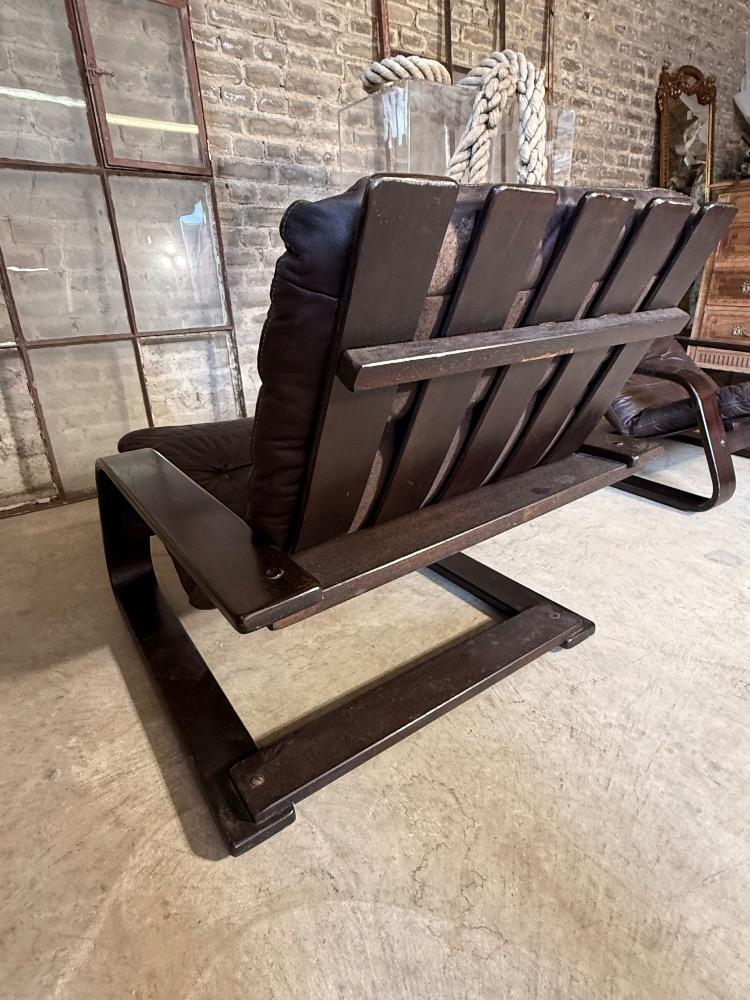 SCANDINAVIAN LOUNGE CHAIRS, MID-20TH CENTURY
