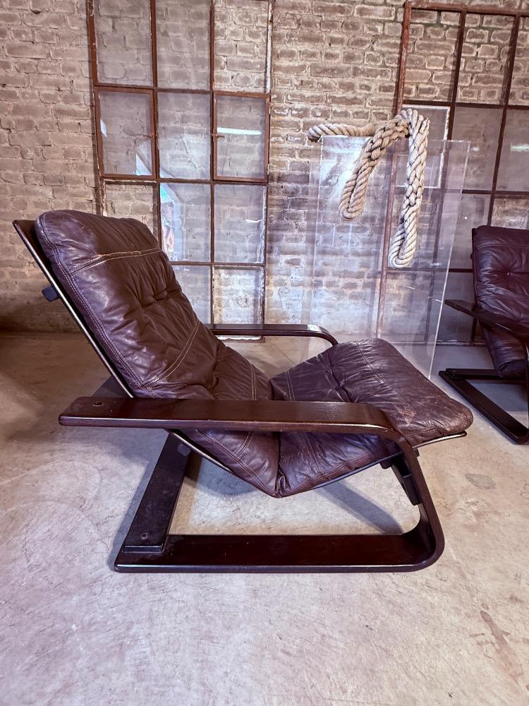 SCANDINAVIAN LOUNGE CHAIRS, MID-20TH CENTURY