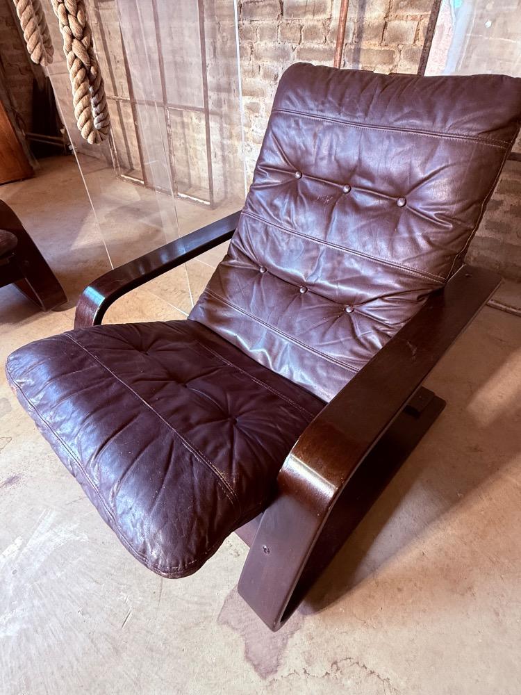 SCANDINAVIAN LOUNGE CHAIRS, MID-20TH CENTURY
