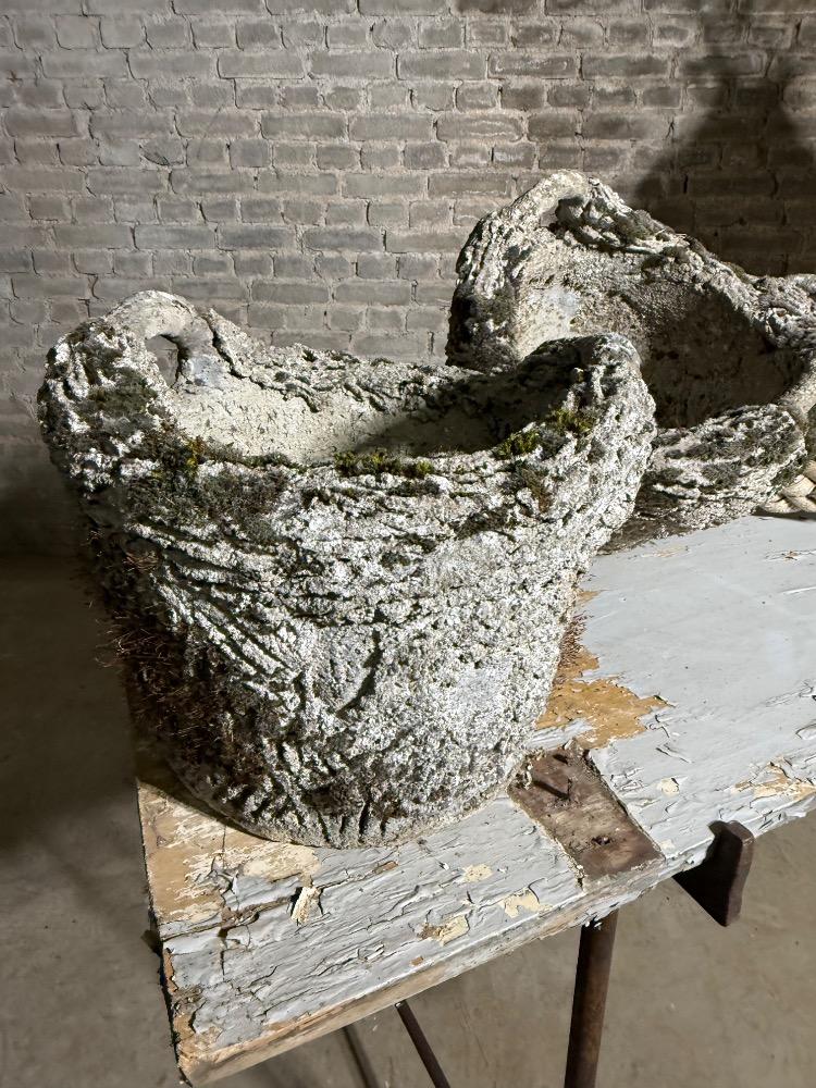 SERIES OF CONCRETE PLANTER PLANTS, EARLY 20TH CENTURY