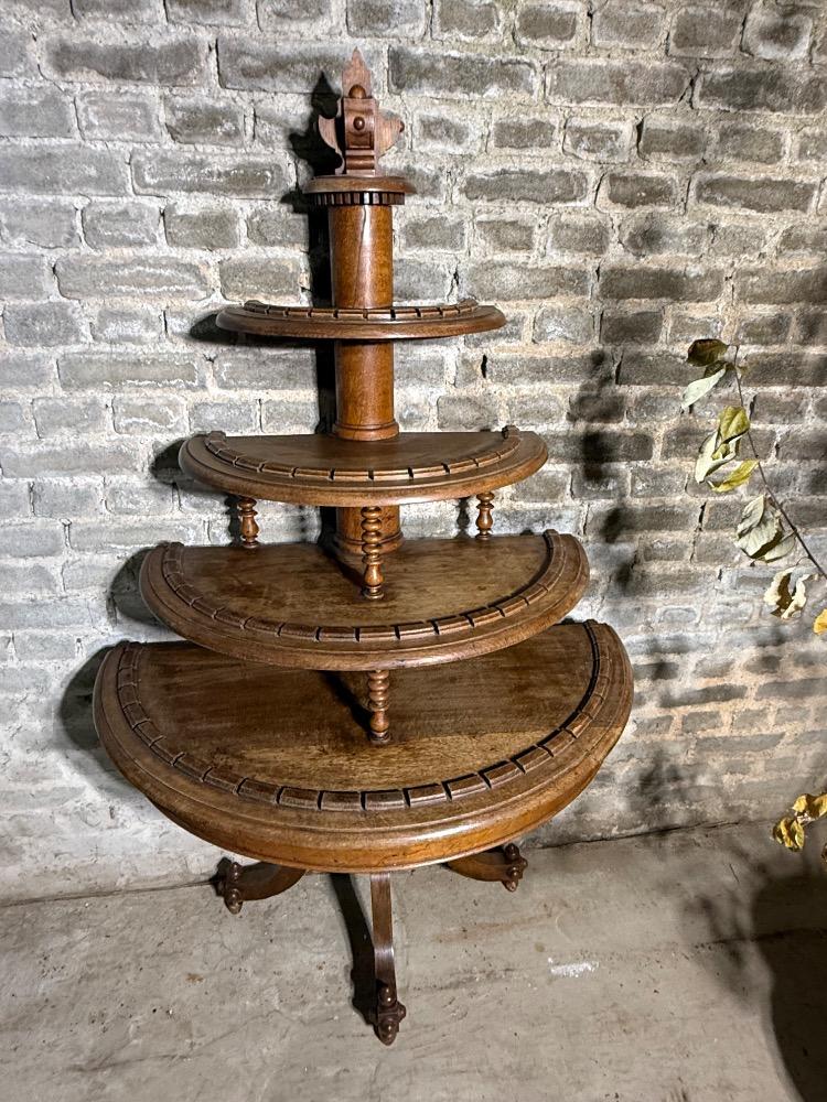 SERVING STAND, LATE 19TH CENTURY