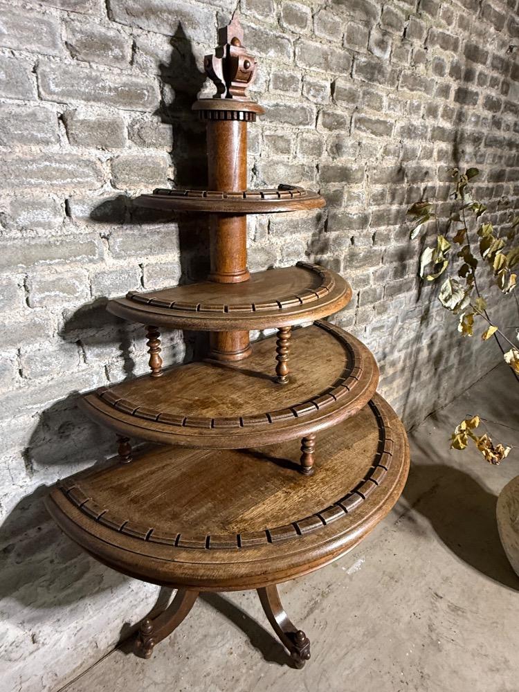 SERVING STAND, LATE 19TH CENTURY