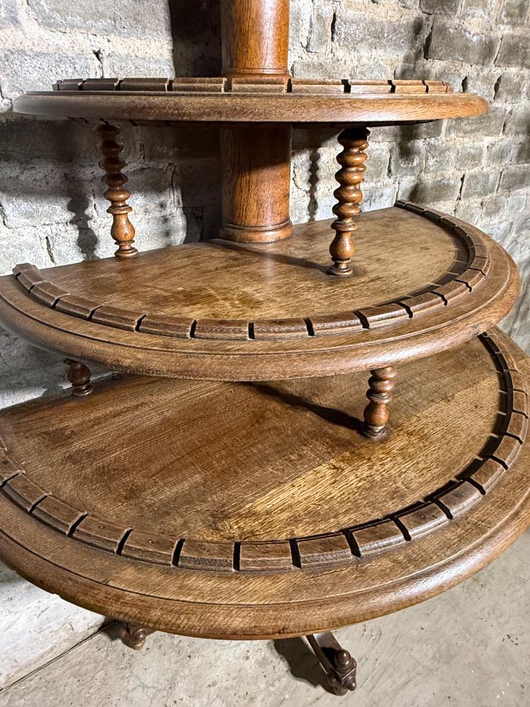 SERVING STAND, LATE 19TH CENTURY