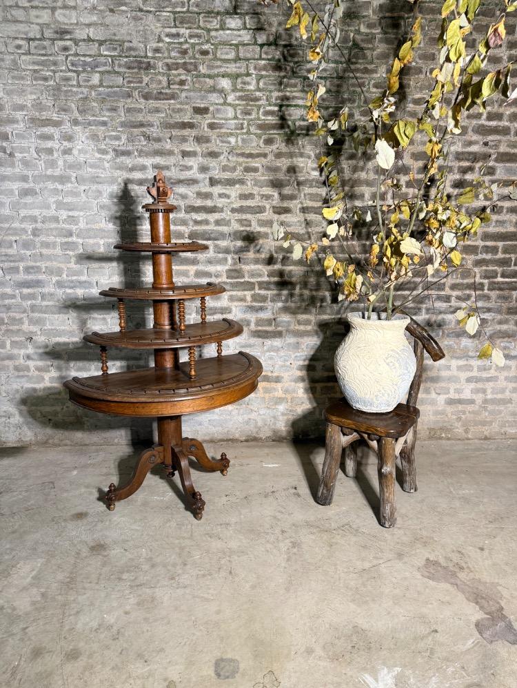 SERVING STAND, LATE 19TH CENTURY