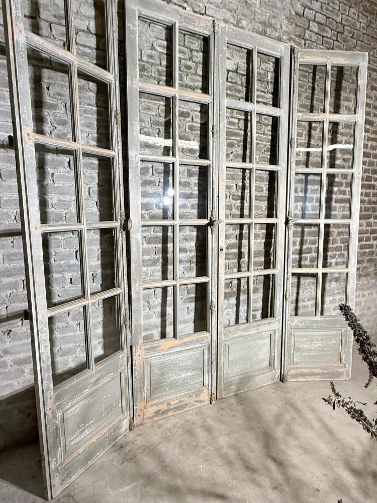SET OF 4 DOORS, LATE 19TH CENTURY