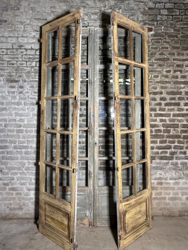 SET OF 4 DOORS, LATE 19TH CENTURY