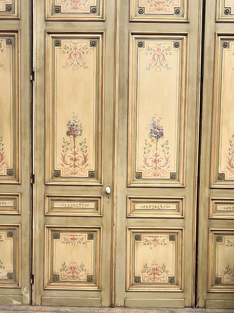 Set of 4 doors, late 19th century 