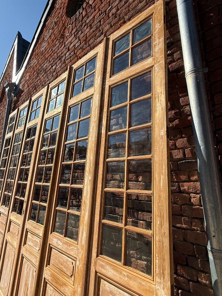 Set of 6 doors, early 20th century 