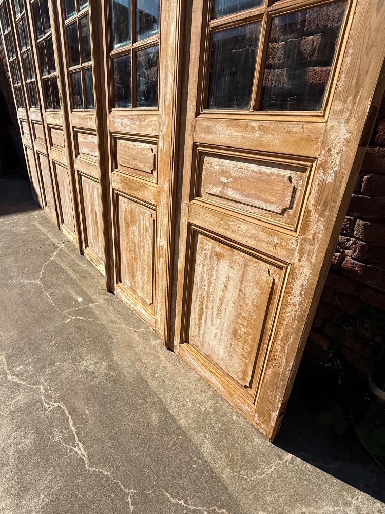 Set of 6 doors, early 20th century 