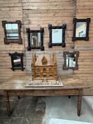 SET OF 6 TRAMP ART MIRRORS, LATE 19TH CENTURY