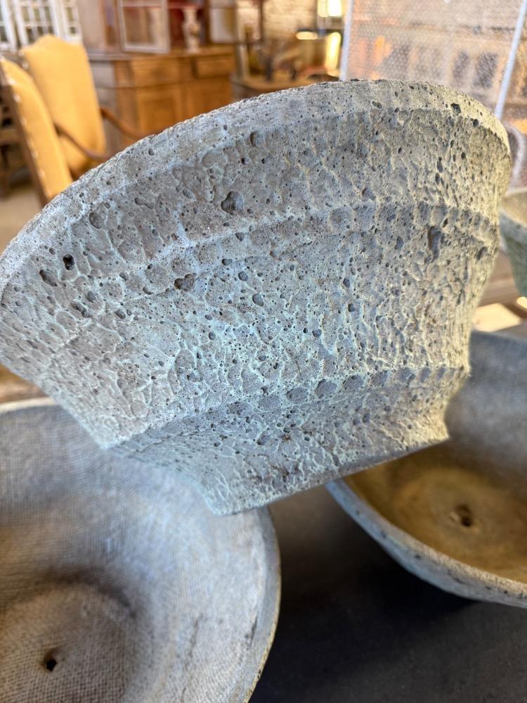 SET OF 7 PLANTERS, MID-20TH CENTURY