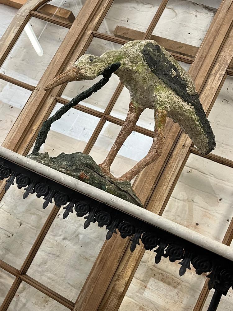 Set of concrete birds, early 20th century 