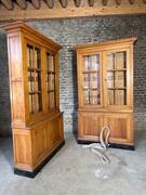 SET OF TWO BOOKCASES, EARLY 20TH CENTURY
