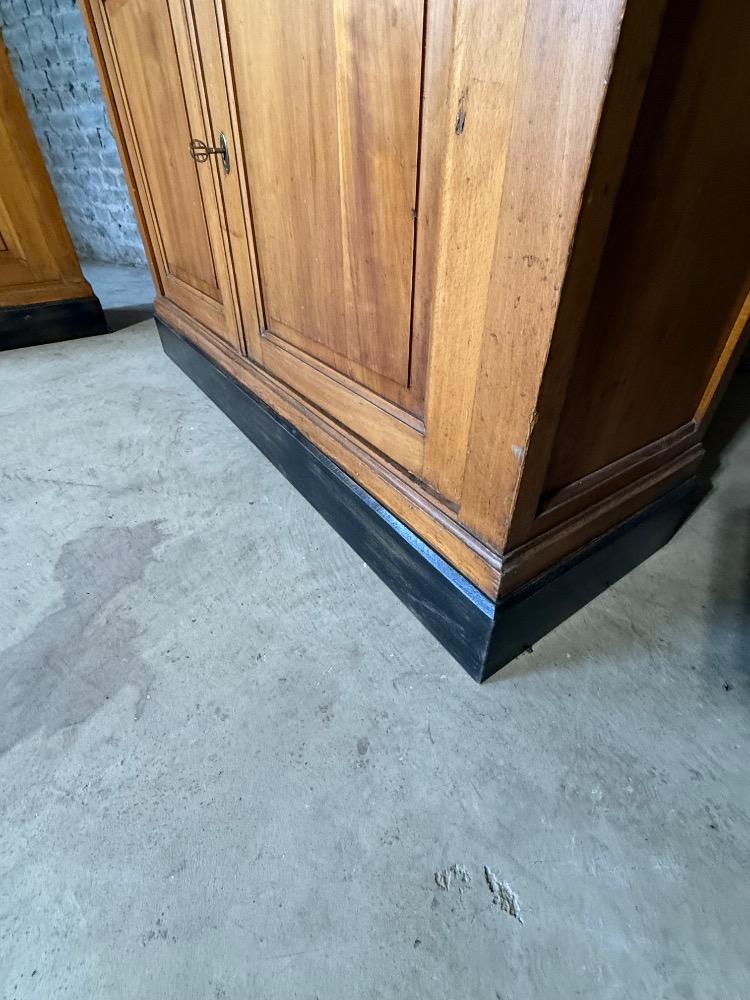 SET OF TWO BOOKCASES, EARLY 20TH CENTURY