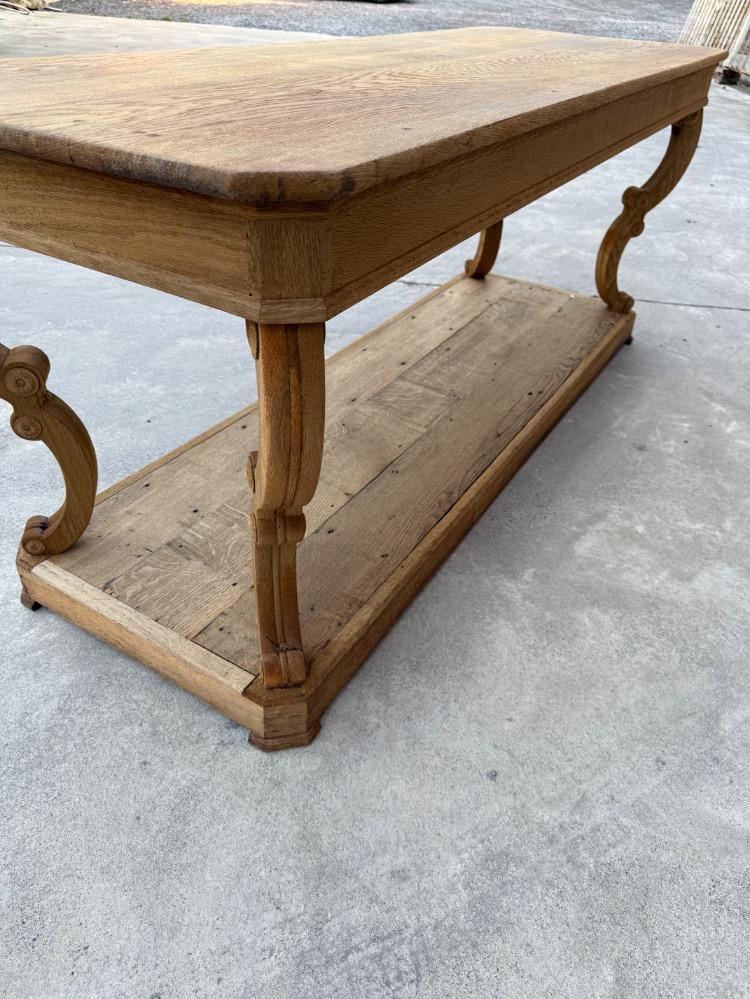 SHOP CONSOLE TABLE, LATE 19th CENTURY