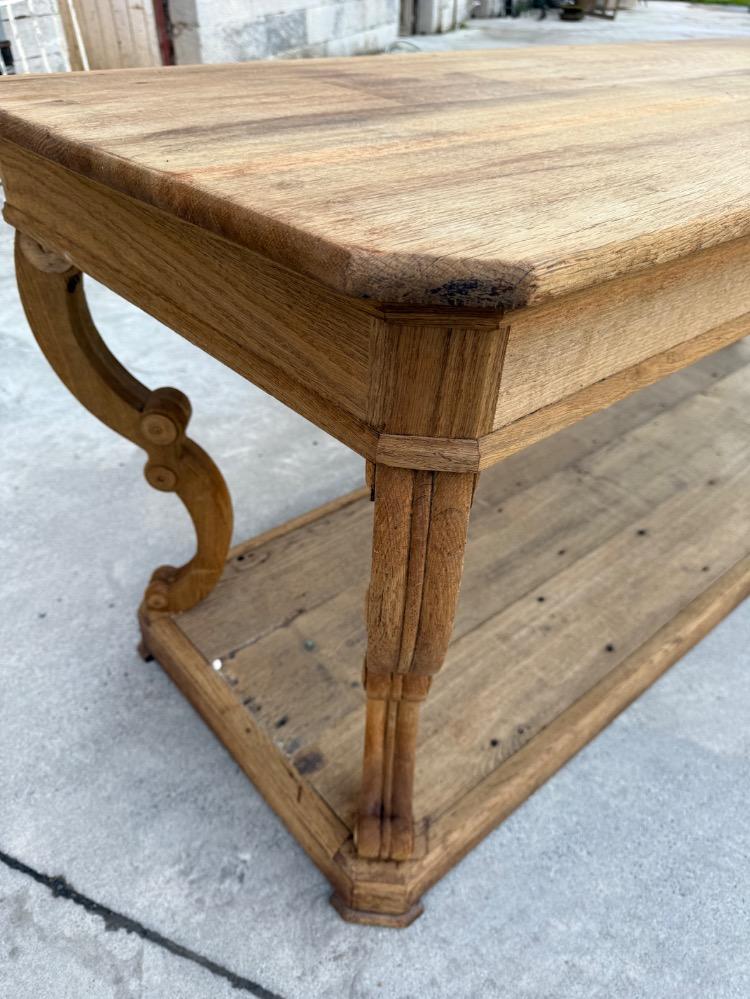 SHOP CONSOLE TABLE, LATE 19th CENTURY