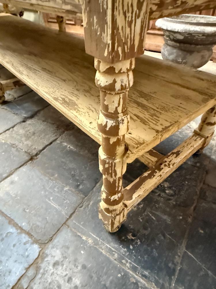 SHOP TABLE, LATE 19TH CENTURY