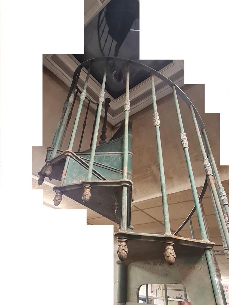 SPIRAL STAIRCASE, EARLY 20TH CENTURY