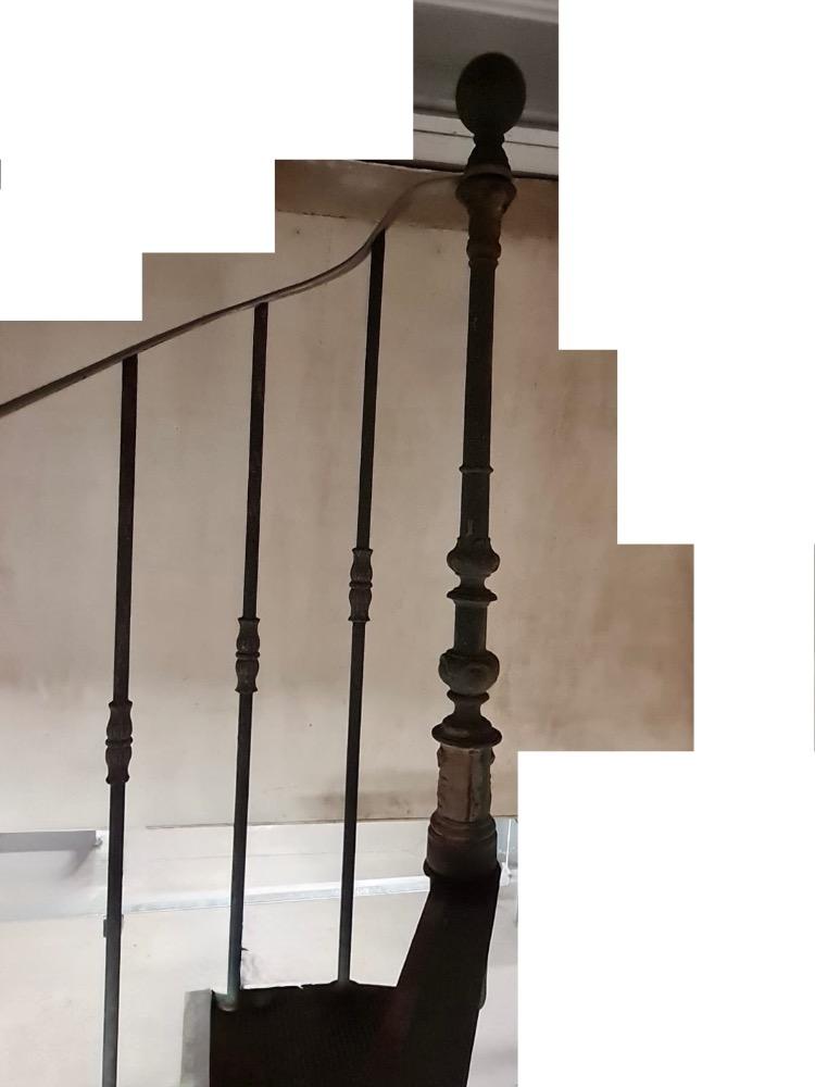 SPIRAL STAIRCASE, EARLY 20TH CENTURY