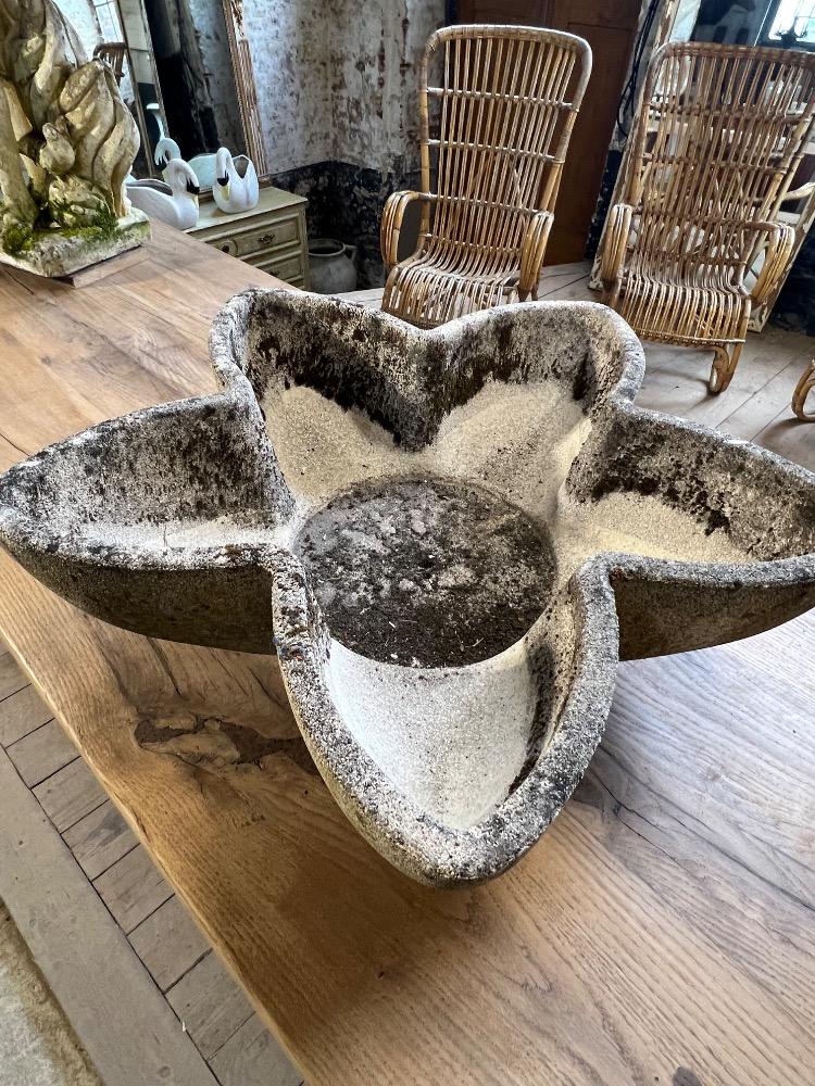 Star-shaped planter, mid 20th century 