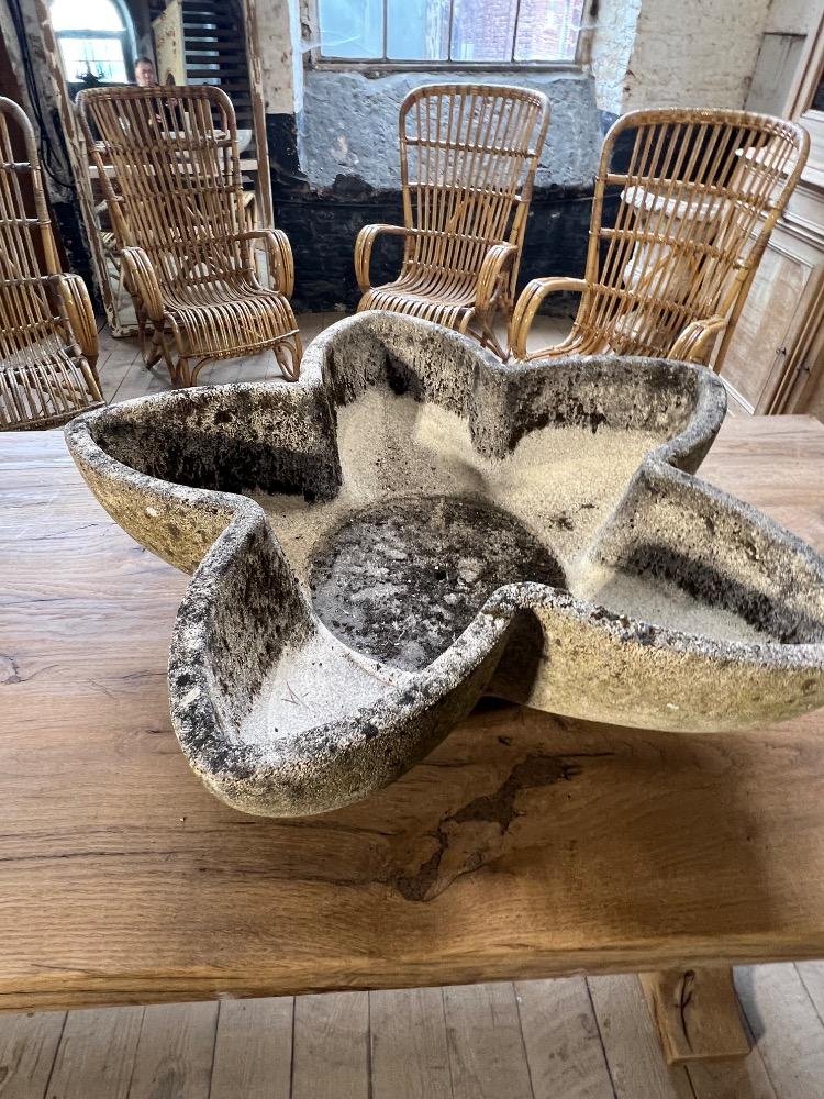 Star-shaped planter, mid 20th century 