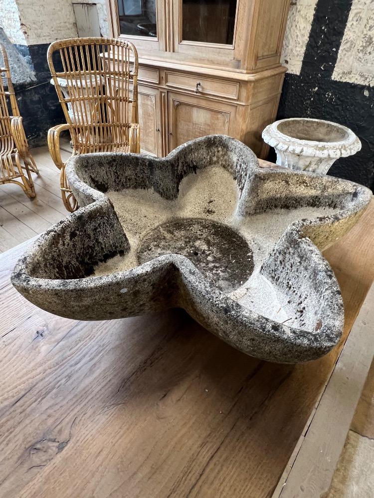 Star-shaped planter, mid 20th century 