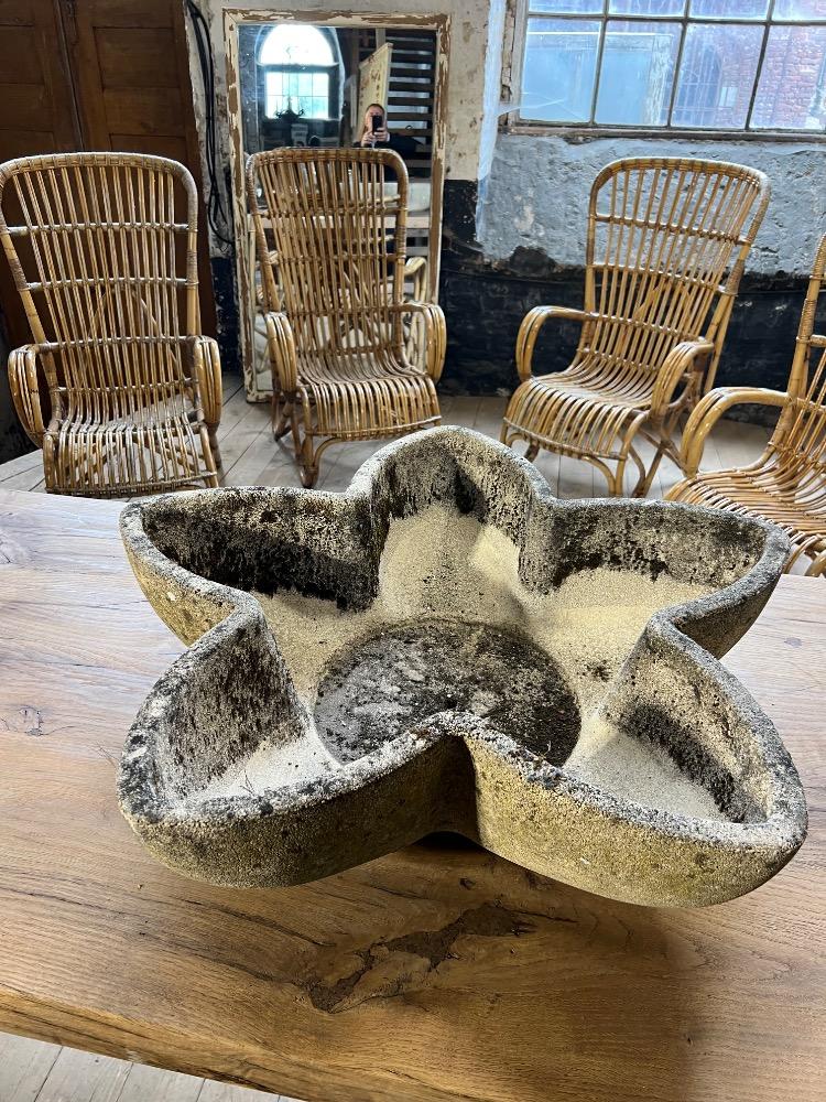 Star-shaped planter, mid 20th century 