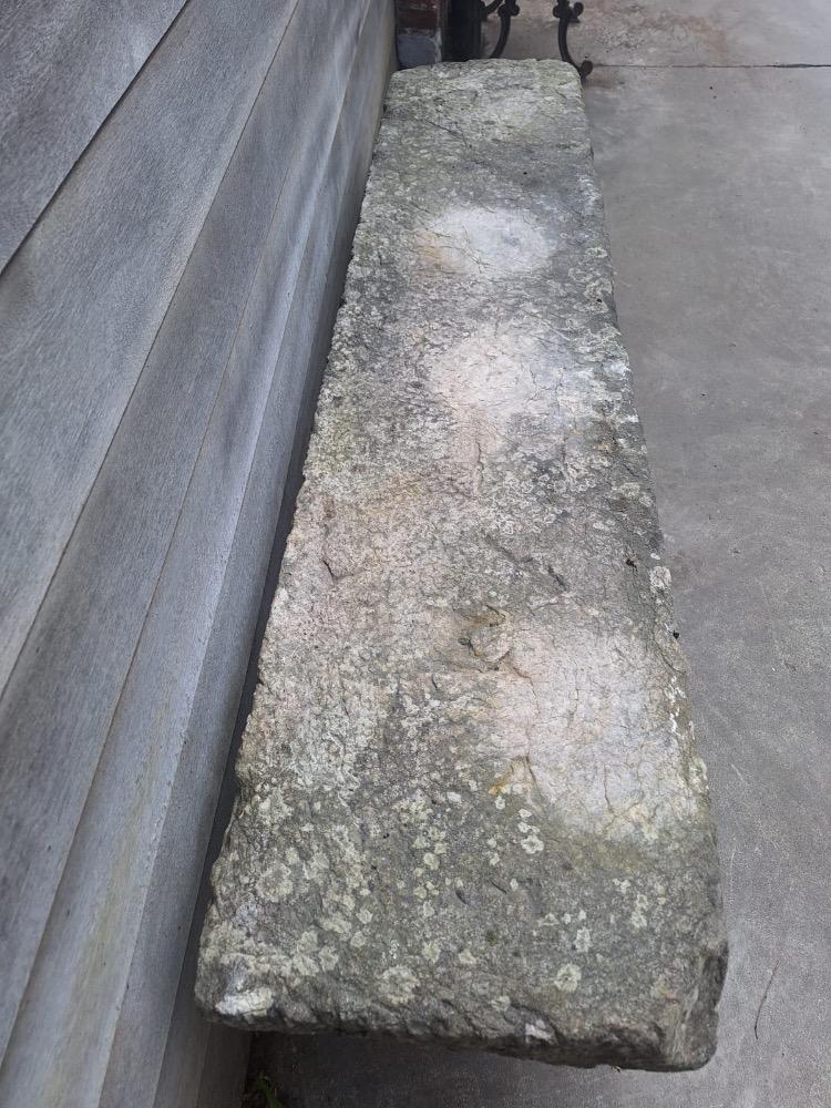 Stone bench, 19th century 
