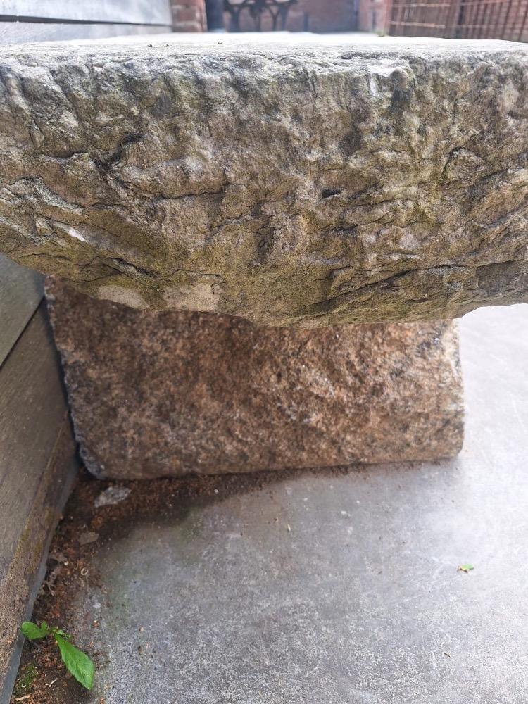 Stone bench, 19th century 