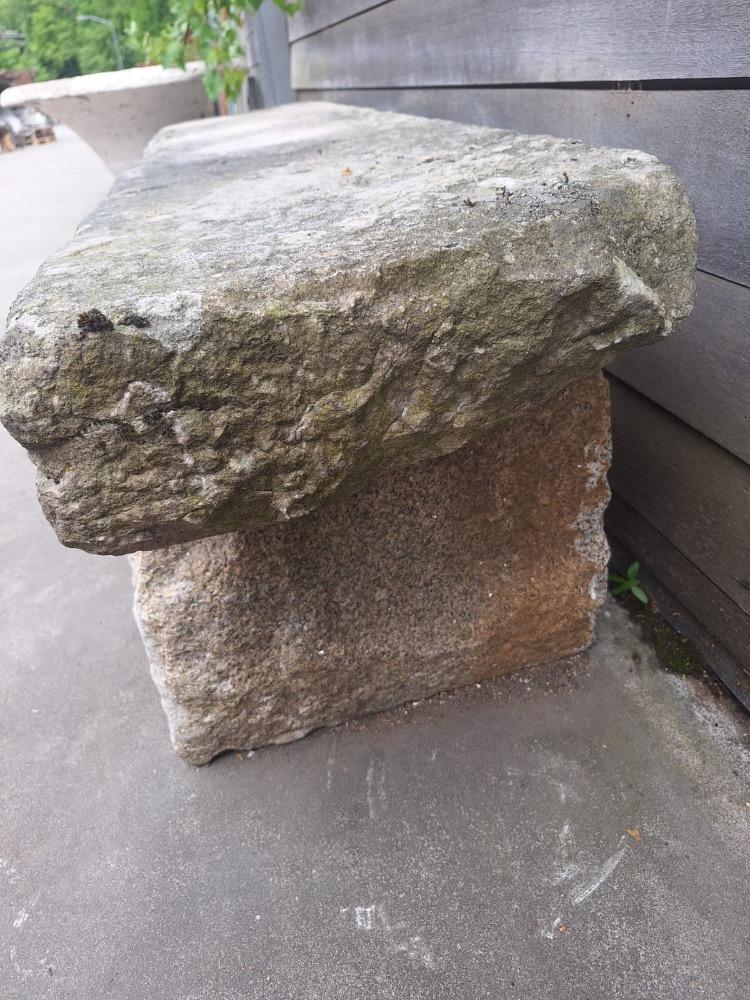 Stone bench, 19th century 