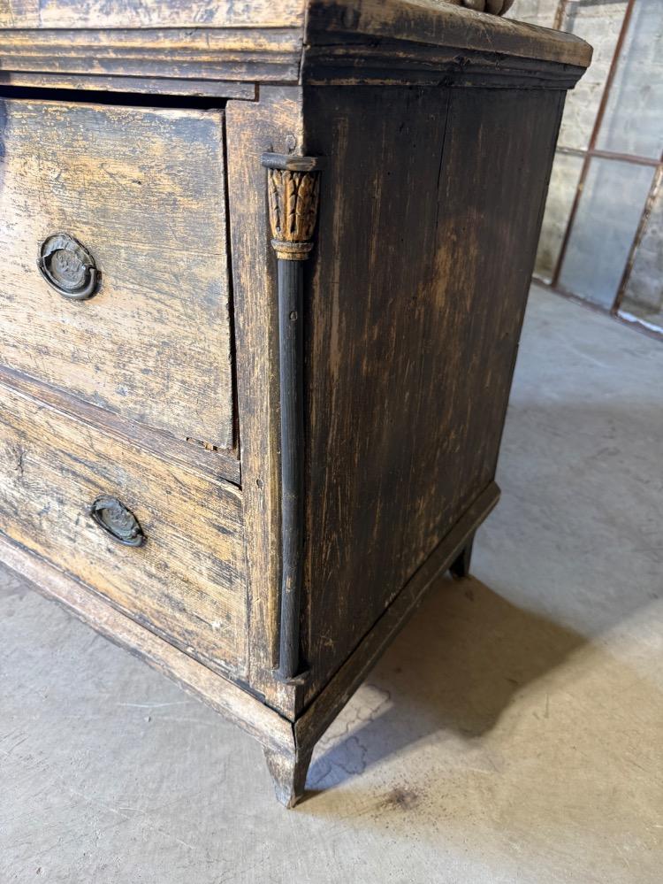 SWEDISH CHEST OF DRAWERS, 19TH CENTURY