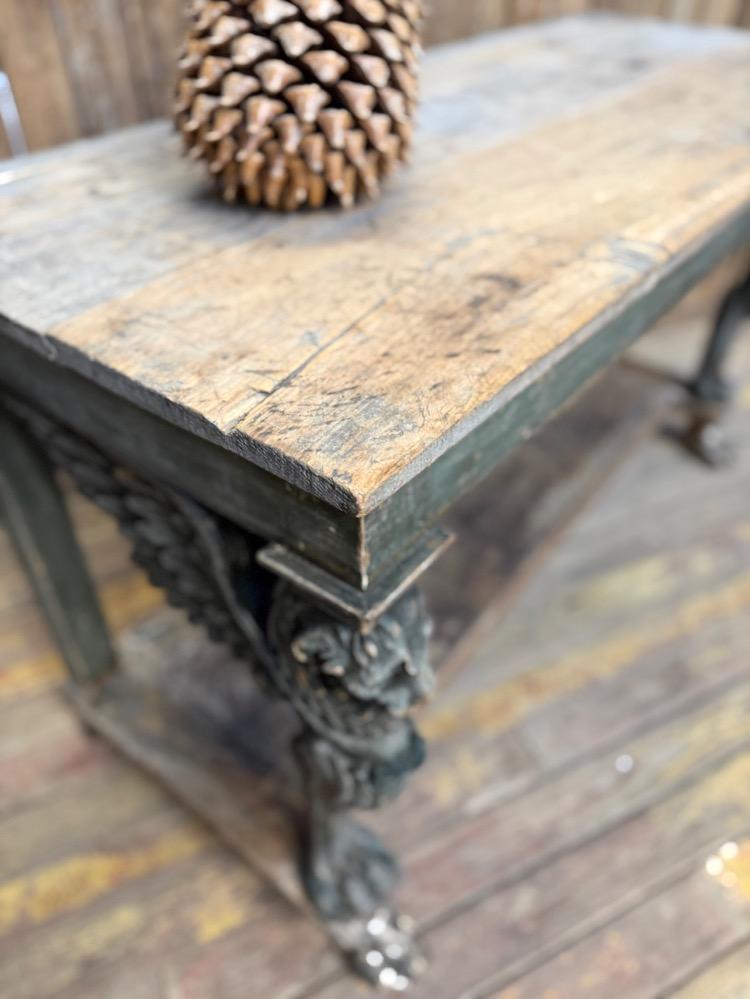 SWEDISH CONSOLE TABLE, MID-19TH CENTURY