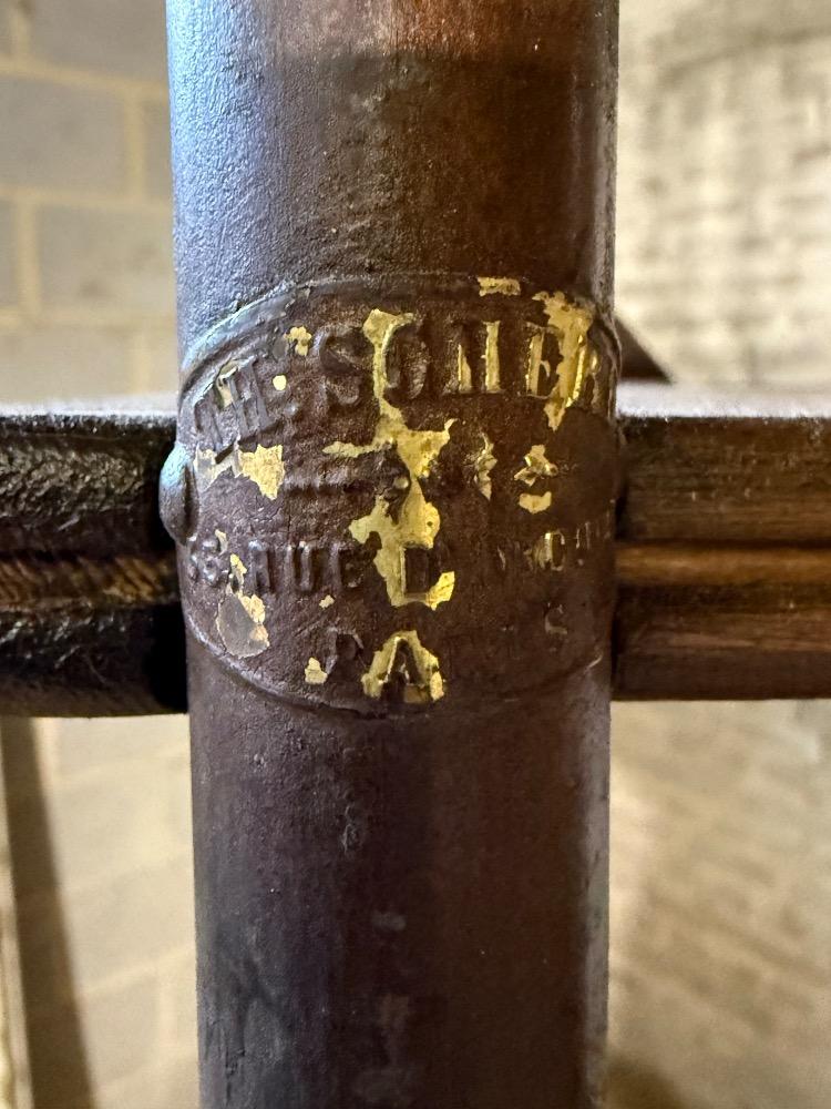 THEODORE SCHERF SHELF, LATE 19TH CENTURY