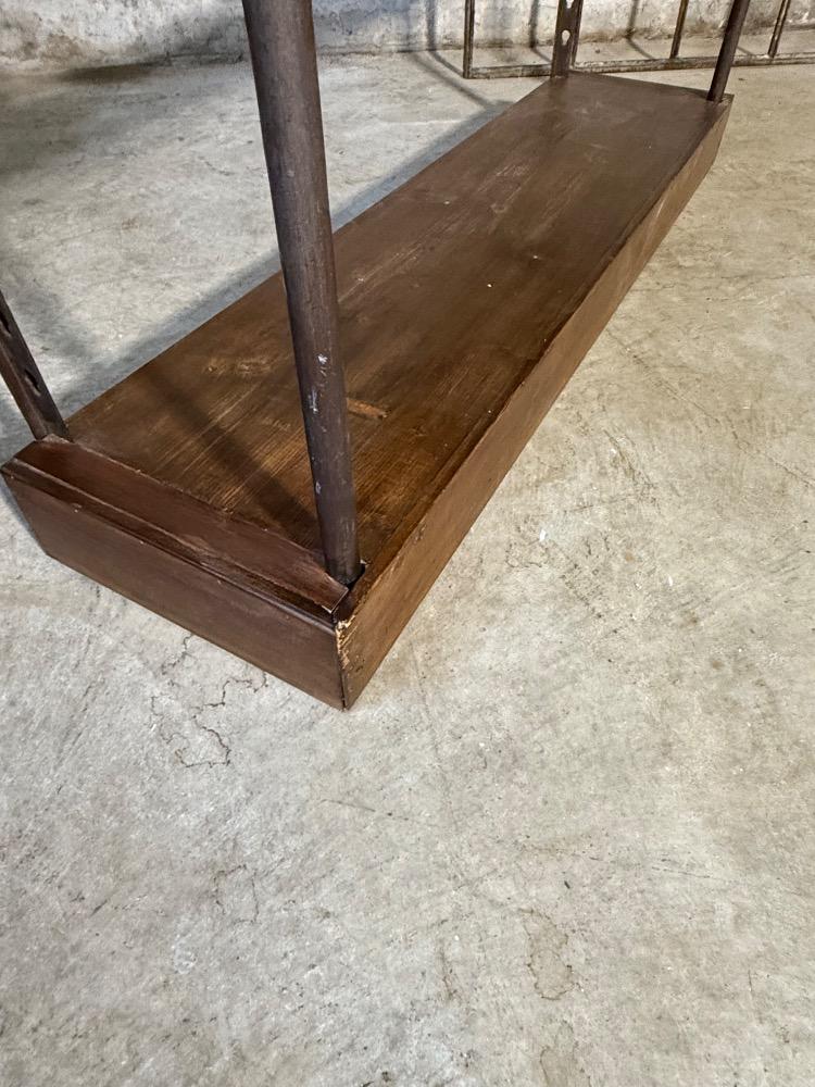 THEODORE SCHERF SHELF, LATE 19TH CENTURY