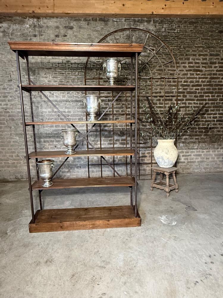 THEODORE SCHERF SHELF, LATE 19TH CENTURY