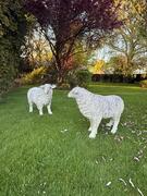 TWO ORNAMENTAL SHEEP, MID-20TH CENTURY
