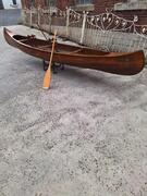 Wooden canoe, early 20th century 