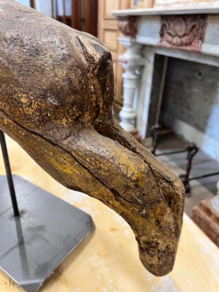 Wooden hare, mid-20th century