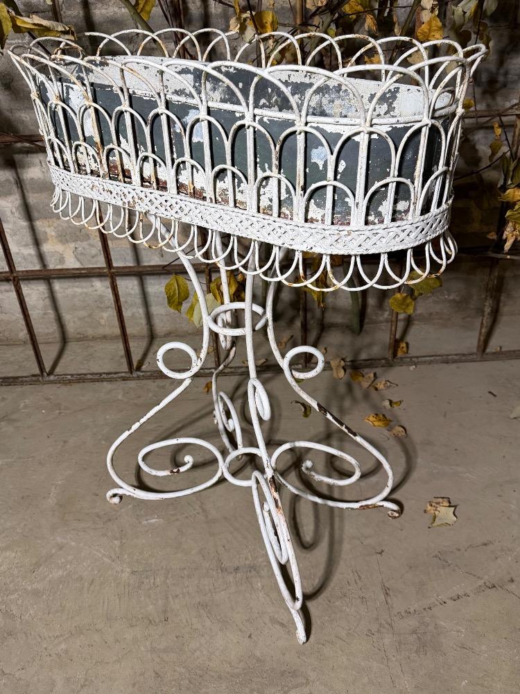WROUGHT IRON PLANTER, EARLY 20TH CENTURY