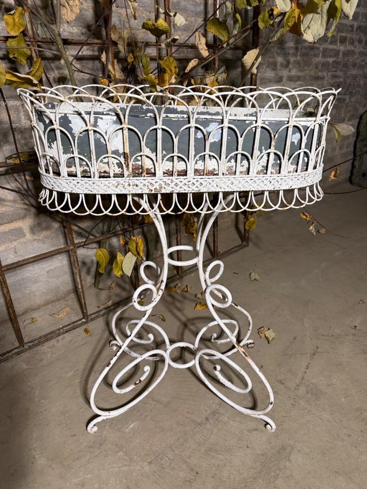 WROUGHT IRON PLANTER, EARLY 20TH CENTURY
