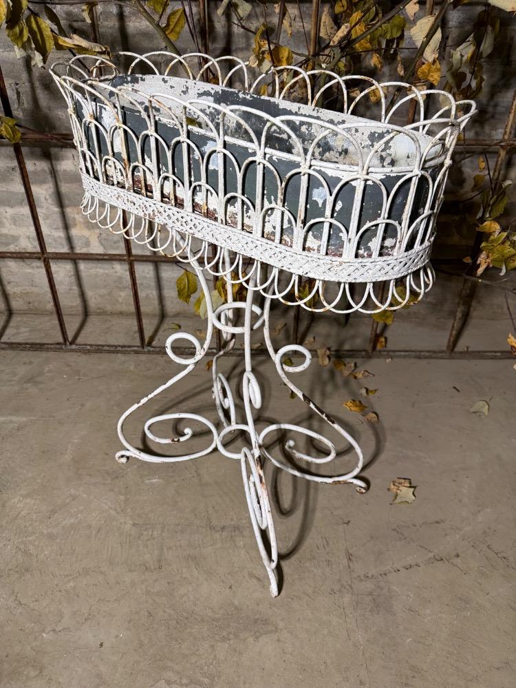 WROUGHT IRON PLANTER, EARLY 20TH CENTURY